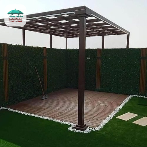 تنظيم وتنسيق البرجولات الخارجية