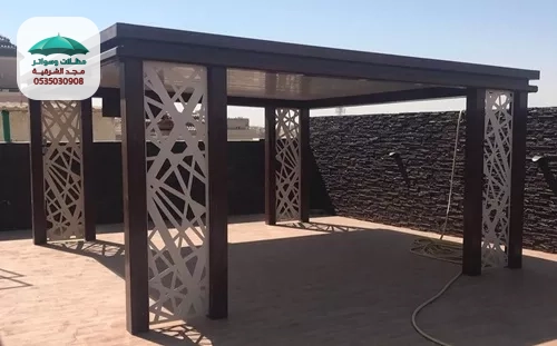 مظلات حديد: تركيب مظلات حدائق حديد بالدمام