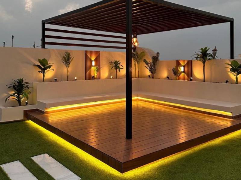 برجولات حدائق مودرن وكلاسيك