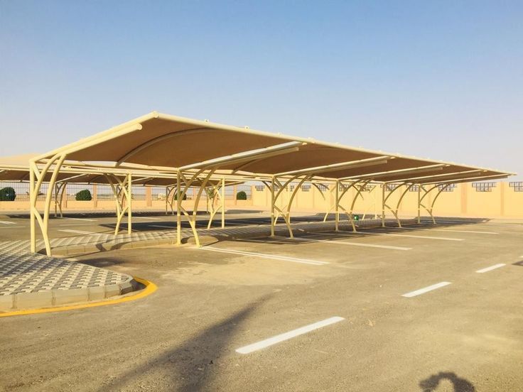 مظلات مواقف سيارات خارجية