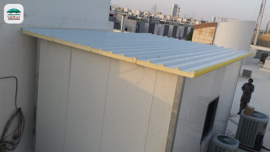 سقف ساندوتش بانل عازل حراراي بالدمام