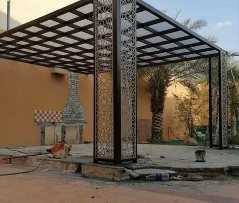 مظلات حديد: تركيب مظلات حدائق حديد بالدمام