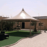 مظلات استراحة هرمية