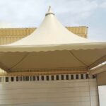 تركيب مظلات هرمية في الدمام